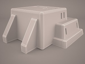 mos eisley tatooine building star wars 3D 模型