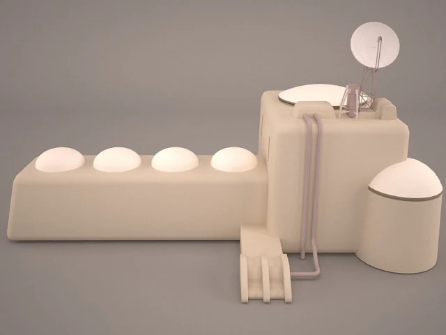 mos eisley tatooine building star wars 3D Model .c4d .max .obj .3ds .fbx .stl .blend 