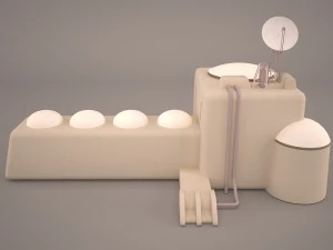 mos eisley tatooine building star wars 3D Модель