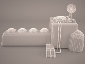 mos eisley tatooine building star wars Modelo 3D