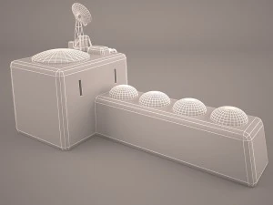 mos eisley tatooine building star wars 3D Model