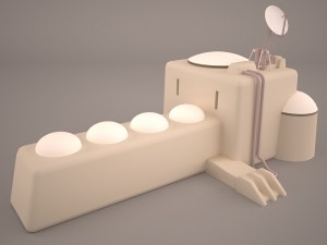 mos eisley tatooine building star wars Modelo 3D