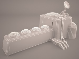 mos eisley tatooine building star wars Modelo 3D
