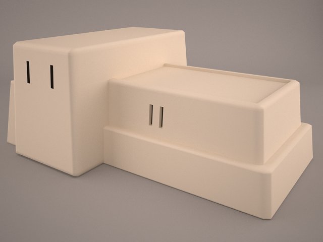 mos eisley tatooine building star wars 3D Model .c4d .max .obj .3ds .fbx .stl .blend 