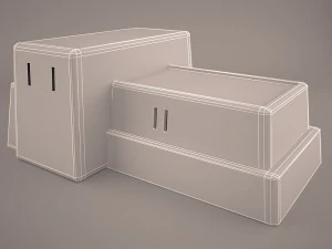 mos eisley tatooine building star wars 3D Model