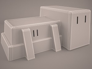 mos eisley tatooine building star wars 3D Model