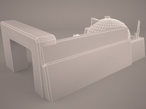 mos eisley tatooine building star wars 3Dモデル
