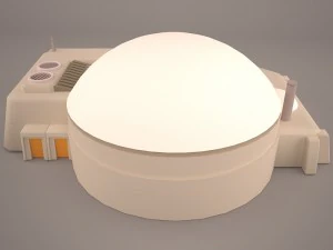 mos eisley tatooine building star wars 3D Модель