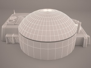 mos eisley tatooine building star wars 3D मॉडल