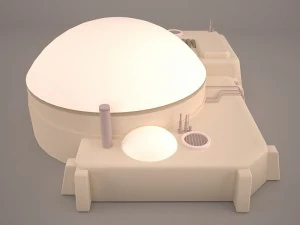 mos eisley tatooine building star wars 3D Model