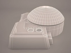 mos eisley tatooine building star wars 3D Model