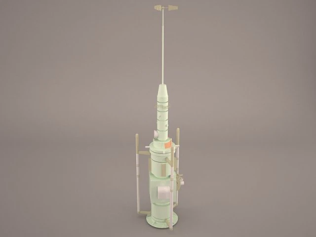 water collector star wars 3D Model .c4d .max .obj .3ds .fbx .stl .blend 