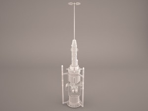 water collector star wars 3D मॉडल