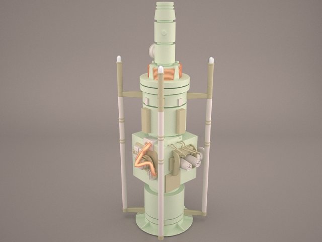water collector star wars Model 3D .c4d .max .obj .3ds .fbx .stl .blend 