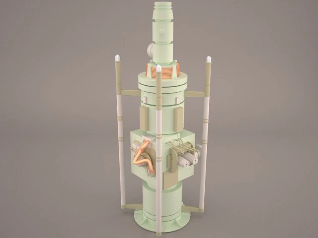water collector star wars 3D Model .c4d .max .obj .3ds .fbx .stl .blend 