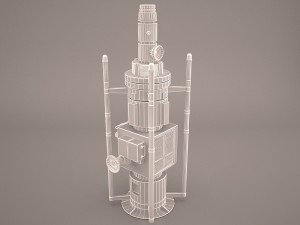 water collector star wars Model 3D