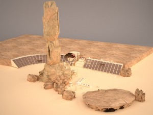mos espa grand arena star wars Model 3D