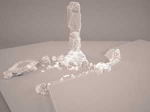 mos espa grand arena star wars 3D-Modell