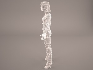 masha female Model 3D