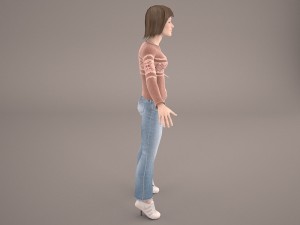 masha female Model 3D