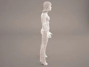 masha female 3D Model