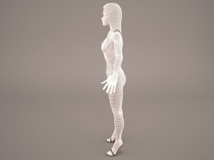 masha female 3D 모델