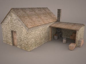 black smith house 3D Model