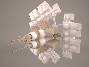 drift space station 3D Model