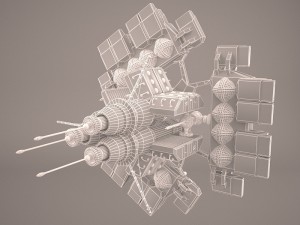 drift space station 3D Model