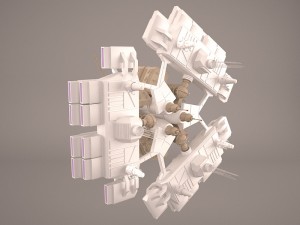 drift space station 3D Model