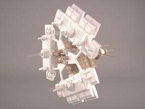drift space station 3D Model