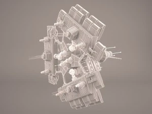 drift space station 3D Model