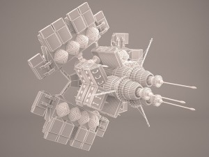 drift space station 3D Model