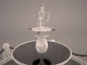 fountain spring 3D Model
