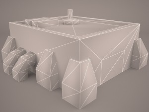 old barrack 3D Model