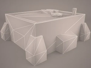 old barrack 3D Model