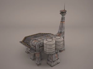old barrack 3D Model