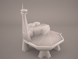 old barrack 3D Model