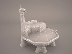 old barrack 3D Model