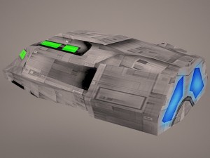sent shuttle star wars Model 3D