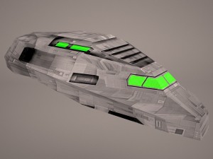 sent shuttle star wars Model 3D