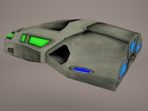 sent shuttle star wars 3Dモデル