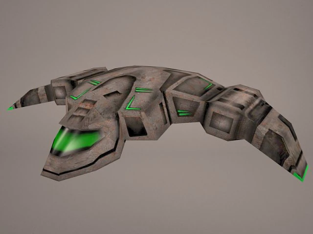 spacecraft 3D Model .c4d .max .obj .3ds .fbx .stl .blend 