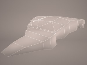 spacecraft Model 3D