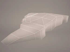spacecraft 3D Model