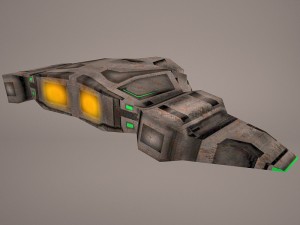 spacecraft Model 3D