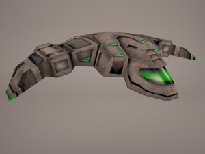 spacecraft Model 3D