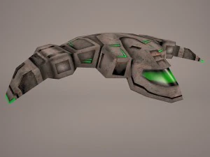 spacecraft 3D Model