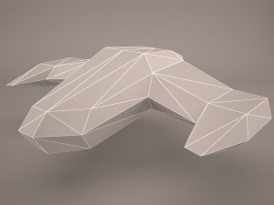 spacecraft 3D 모델