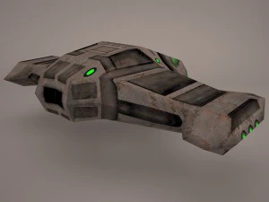 spacecraft 3D Model